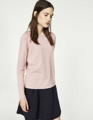 ARMEDANGELS EKIN DOTS – Damen Strickpullover aus Bio-Baumwolle