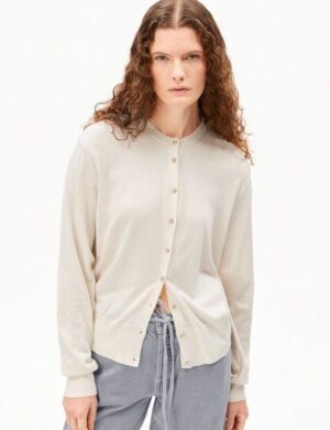 ARMEDANGELS FINE KNIT Damen Strickjacke aus Bio-Baumwoll Mix