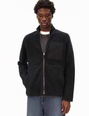 ARMEDANGELS FLAABO FLEECE JACKET Herren Fleecejacke aus Bio-Baumwolle