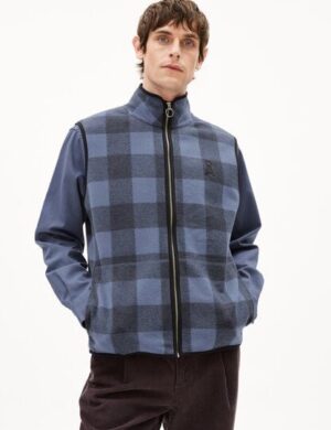 ARMEDANGELS FLAABO MICRO FLEECE Herren Fleeceweste aus Bio Baumwolle