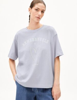ARMEDANGELS GIANNAA FORTUNE Damen Heavyweight T-Shirt aus Bio-Baumwoll Mix