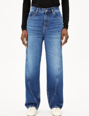 ARMEDANGELS HAAYI Damen Wide Leg Low Waist aus recycelter Baumwolle