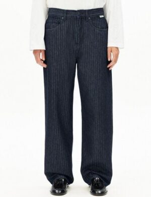 ARMEDANGELS HAAYI HERRINGBONE Damen Baggy Jeans Bio-Baumwolle