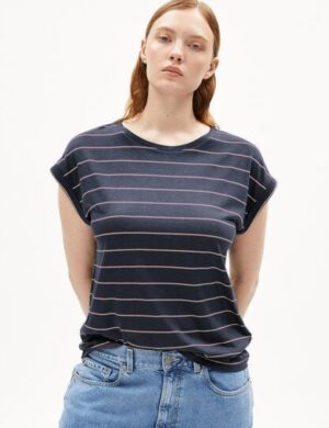ARMEDANGELS JILAANA FINE STRIPES Damen T-Shirt aus TENCEL Lyocell Mix