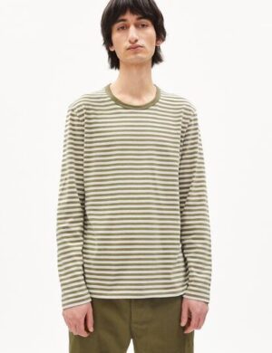 ARMEDANGELS JOHAAN STRIPES – Herren Longsleeve Regular Fit aus Bio-Baumwolle