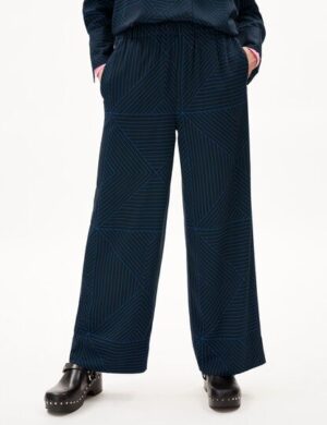 ARMEDANGELS JOVAALIE GRAPHIC LINES – Damen Webhose aus LENZING ECOVERO Viskose