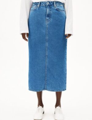 ARMEDANGELS KAALYKE DENIM Damen Jeansrock aus recycelter Baumwolle