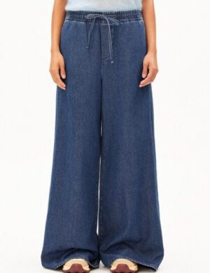 ARMEDANGELS KELAANI DENIM Damen Stoffhose aus Bio-Baumwoll-Mix