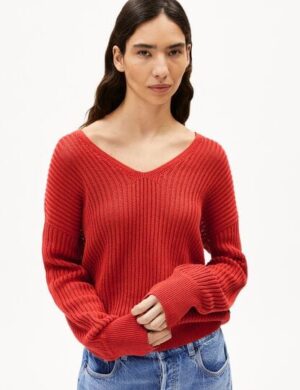 ARMEDANGELS LINEN BLEND Damen Pullover aus Leinen-Mix