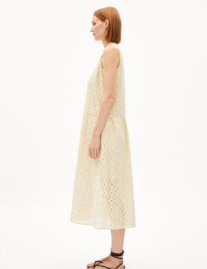 ARMEDANGELS LIVALAA BROIDERY Damen Webkleid aus Bio-Baumwoll Mix