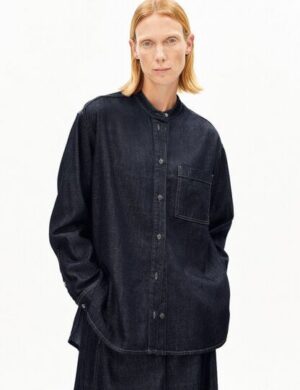ARMEDANGELS LOOSE DENIM Damen Bluse aus Bio-Baumwoll Mix