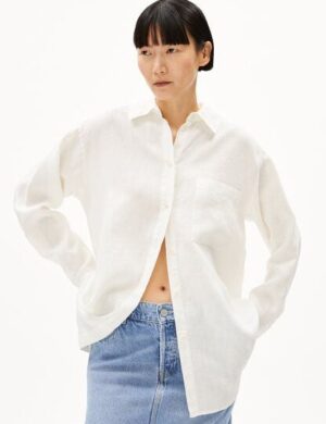 ARMEDANGELS MAALGAA PURE LINO Damen Bluse aus Leinen