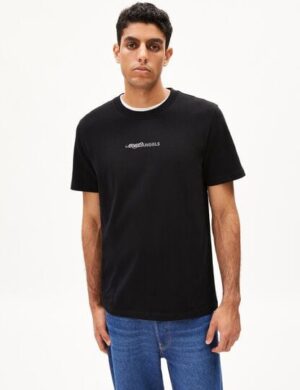 ARMEDANGELS MAARKOS IKOGRAPH Herren Midweight T-Shirt aus Bio-Baumwoll Mix