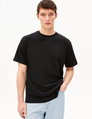 ARMEDANGELS MAARKOS LINEN Herren T-Shirt aus Baumwoll-Leinen-Mix