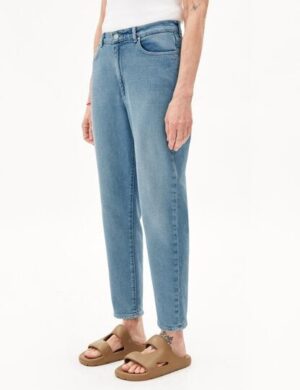 ARMEDANGELS MAIRAA HEMP – Damen Mom Fit High Waist Bio-Baumwoll Mix