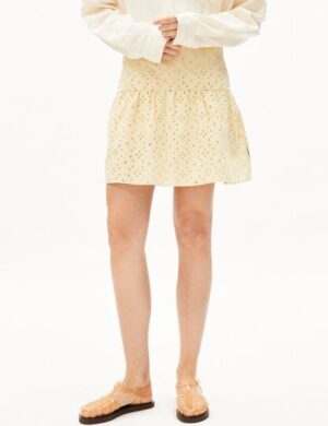 ARMEDANGELS MALISSAA BROIDERY Damen Webrock aus Bio-Baumwoll Mix