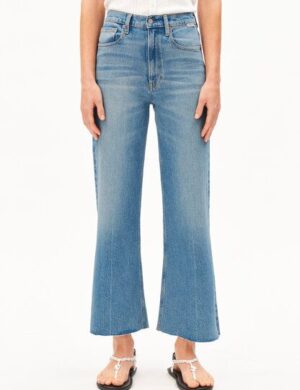 ARMEDANGELS MURLIAA CROPPED Damen Wide Jeans Bio-Baumwoll Mix Comfort-Stretch