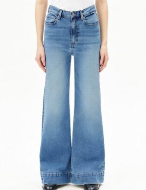 ARMEDANGELS MURLIAA Damen Wide Leg Jeans recycelter Baumwoll Mix