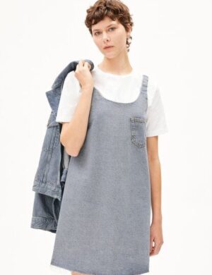 ARMEDANGELS NAAVA Damen Jeanskleid aus Bio-Baumwoll Mix