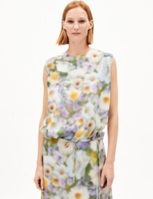 ARMEDANGELS NERAA GREEN GARDEN Damen Top aus TENCEL Lyocell Mix