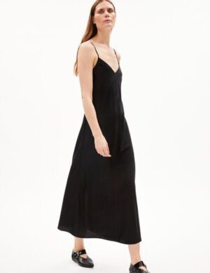 ARMEDANGELS NEYLAA Damen Webkleid Regular Fit aus TENCEL Lyocell Mix