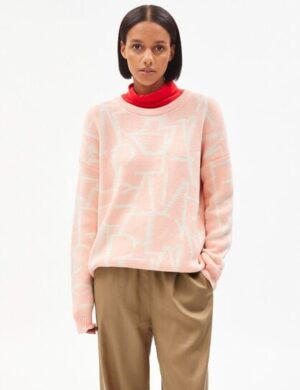 ARMEDANGELS OLESSYAA TYPO – Damen Pullover aus Bio-Baumwolle