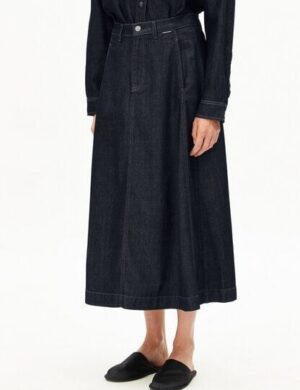 ARMEDANGELS PANELLED DENIM Damen Jeansrock aus Baumwoll-Lyocell-Mix