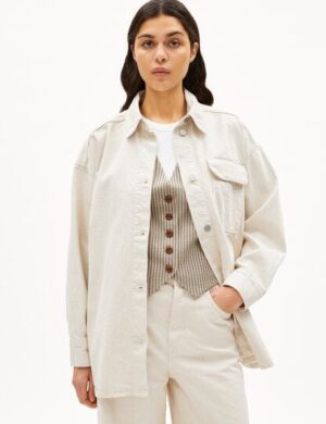 ARMEDANGELS TAALE Damen Overshirt aus recycelter Baumwolle
