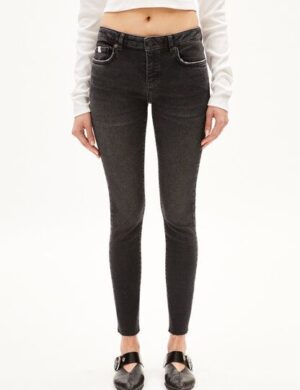 ARMEDANGELS TAYNAA Damen Skinny Jeans Low Waist Bio-Baumwoll Mix X-Stretch