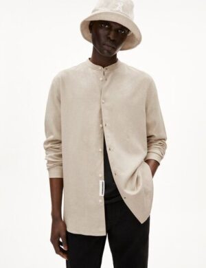 ARMEDANGELS VAALERONIMUS LINO Herren Hemd aus Leinen-Mix