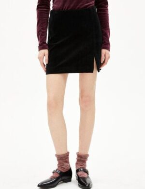 ARMEDANGELS VANJARAA VELVET Damen Jerseyrock aus Bio-Baumwoll Mix