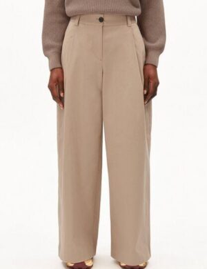 ARMEDANGELS WIDE CHINO TWILL Damen Webhose aus Bio-Baumwoll Mix