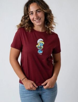 Bavarian Caps Damen T-Shirt aus Biobaumwolle – Schlumpfine