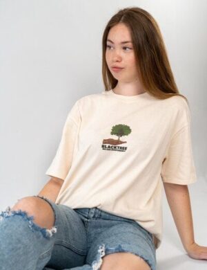 Black Tree Healing T – Unisex – Oversize – 260g/sm – Premium Qualität