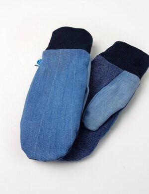 Bridge&Tunnel Handschuhe Denim blau
