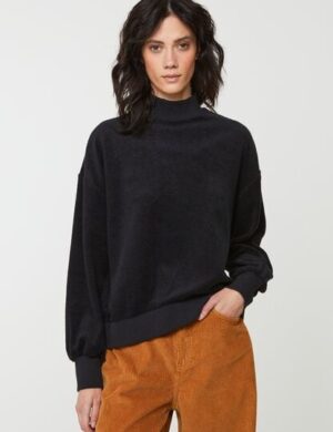 Damen Frottee Sweatshirt aus Bio-Baumwolle – DICHONDRA – recolution