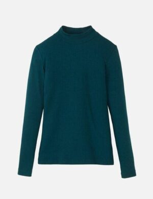 Damen Rib Longsleeve aus Lenzing ECOVERO Mix – CRASSULA – recolution