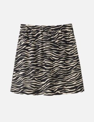 Damen Rock aus LENZING ECOVERO Viskose – ZEDOARY ZEBRA – recolution