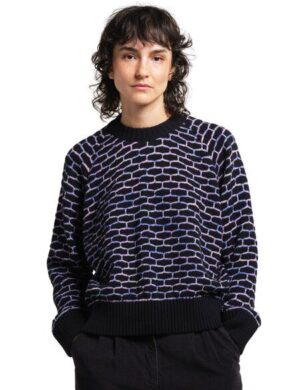 DEDICATED Damen Strickpullover Sweater Husie Honey Comb