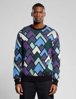 DEDICATED Herren Strickpullover Mora Mountain Triangle