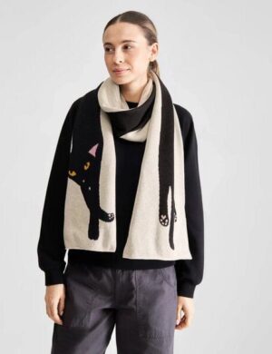 DEDICATED Schal Rossberga Long Cat Scarf