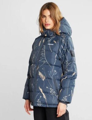 DEDICATED Wasserdichte Pufferjacke aus recyceltem Polyester – Boden