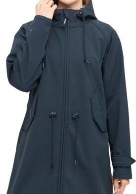Derbe Damen Regenjacke Friese Island navy lily pad