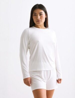 erlich textil Light Touch lockeres Langarmshirt aus weichem Modal, made in Europe