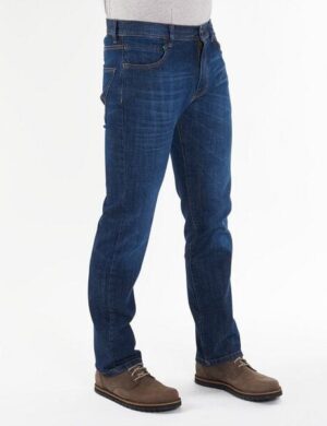 fairjeans basic Jeans REGULAR WAVES mit Wascheffekt aus Bio-Baumwolle