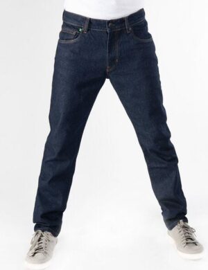 fairjeans REGULAR NAVY 100, dunkelblaue Jeans aus 100% Bio-Baumwolle ohne Elasthan