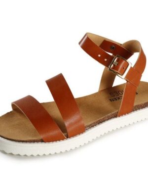 Fairticken Vegane Sandale NICOLA mit hoher Sohle