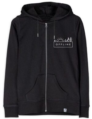 GARY MASH Herren-Zipjacke mit Kapuze Offline