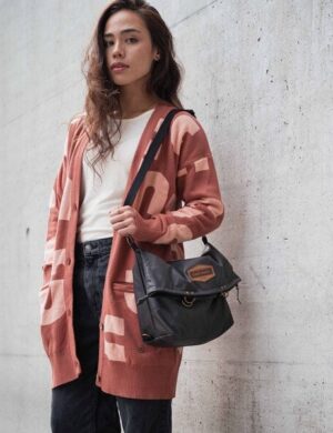 GARY MASH Oversize-Strickjacke Moline aus Biobaumwolle