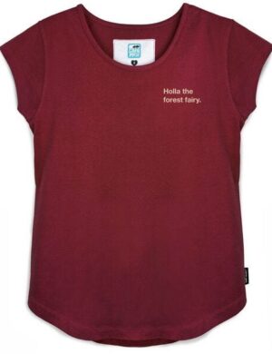 GARY MASH Shirt Asheville Holla the forest fairy. aus Bio-Baumwolle